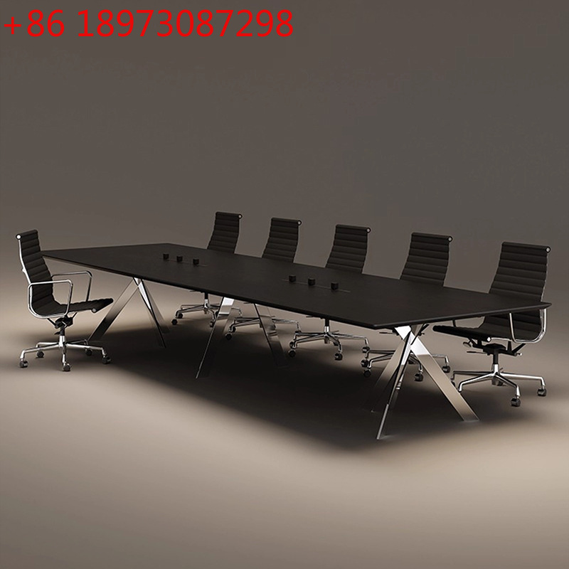 Office Furniture Commercial - طاولة مؤتمرات دارث فيدر، طاولة طويلة،