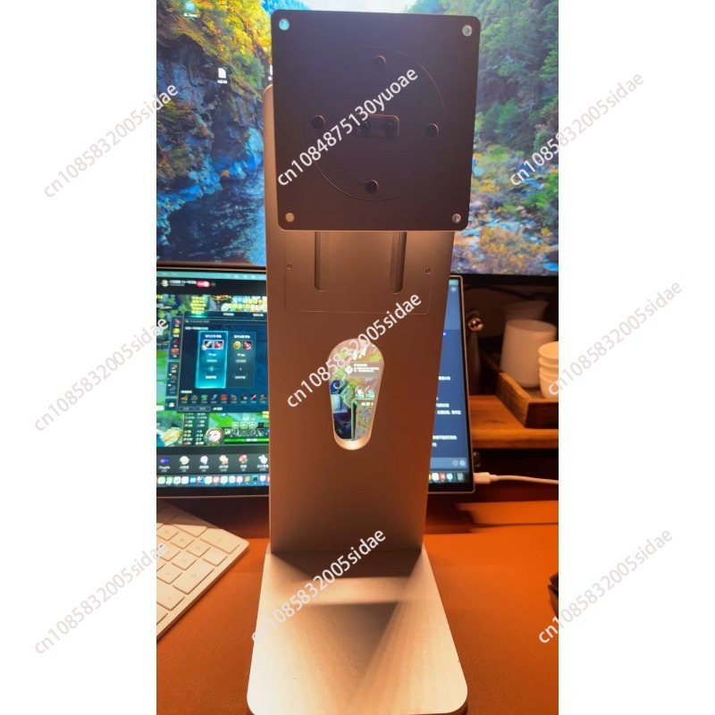 Adjustable Monitor Mount - ذراع شاشة من سبائك الألومنيوم بالكامل،