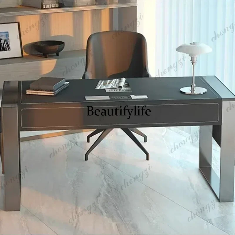 Office Furniture Com - طاولة دراسة Y136 بتصميم إيطالي بسيط