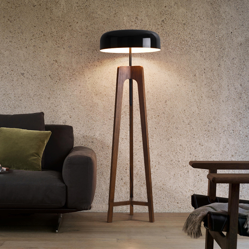 Floor Lamp Arched - Pileo Porada الطابق مصباح الكلاسيكية الخشب