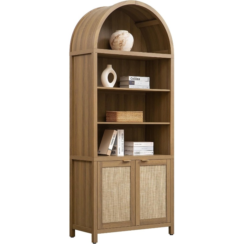 Bookshelf 5 Tier - رف كتب SICOTAS بارتفاع 84.2 بوصة