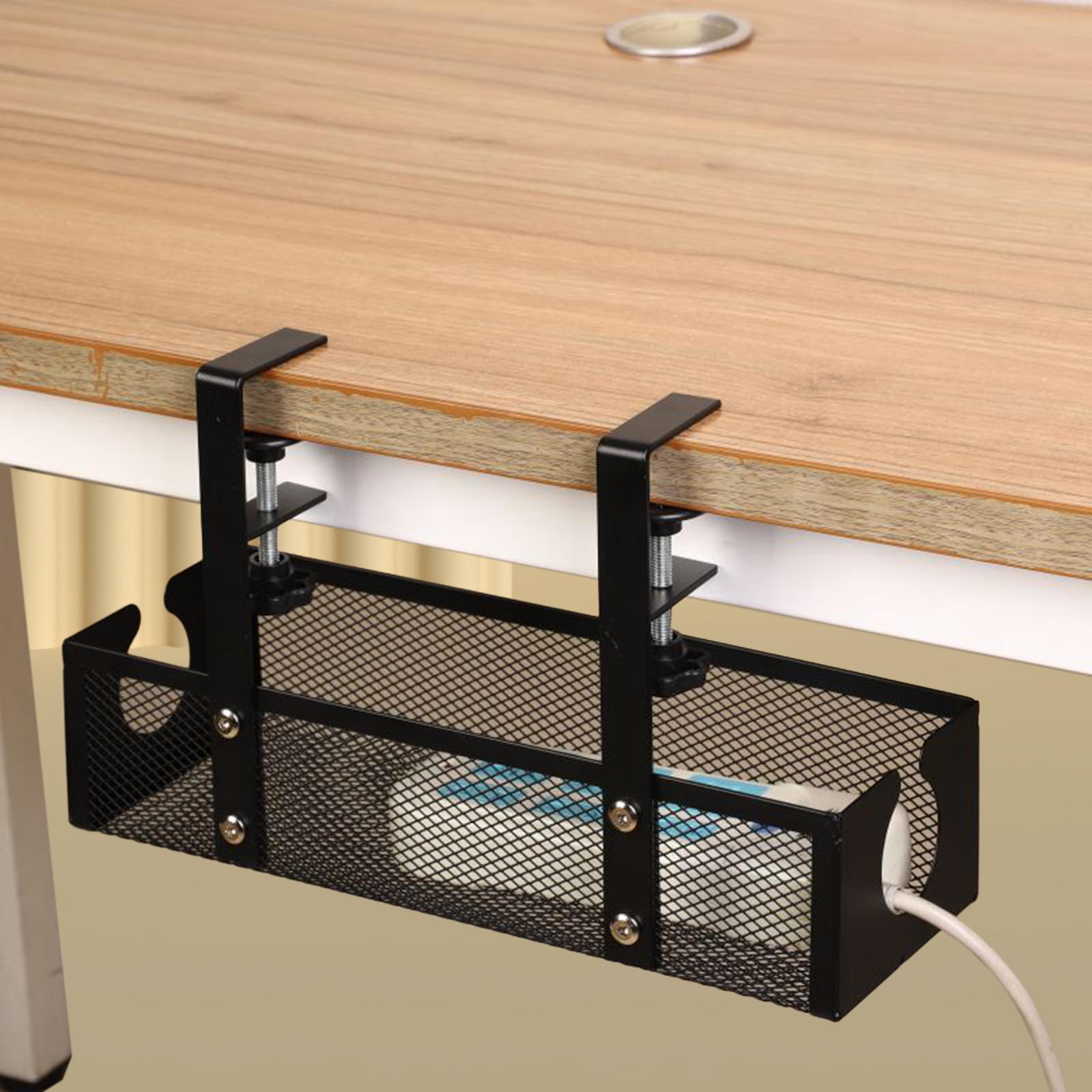 Cable Tray Under Desk - منظم الأسلاك المعدنية تحت المكتب، صينية