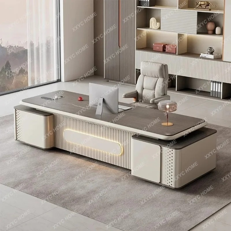 Office X Furniture - مجموعة مكتب وكرسي X-S بسيطة وعصرية