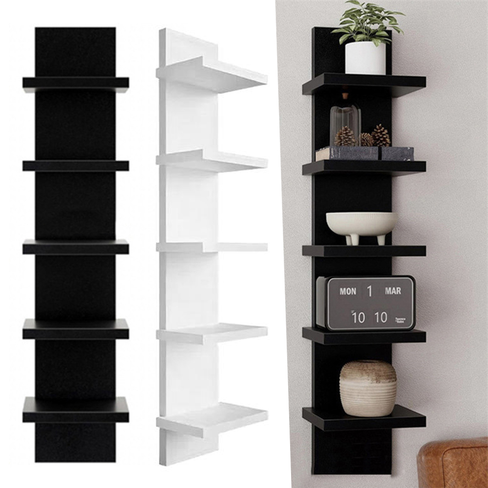 Bookshelf 5 Tier - رف كتب معلق على الحائط من