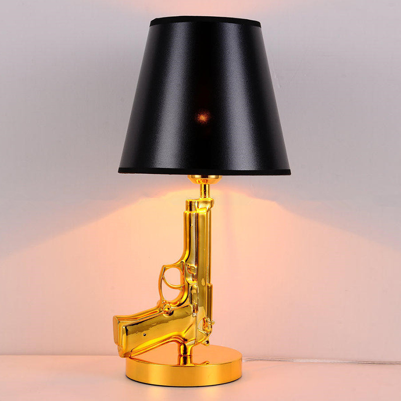 Floor Lamp Arched - مصباح طاولة مكتبي مطلي بالذهب ،