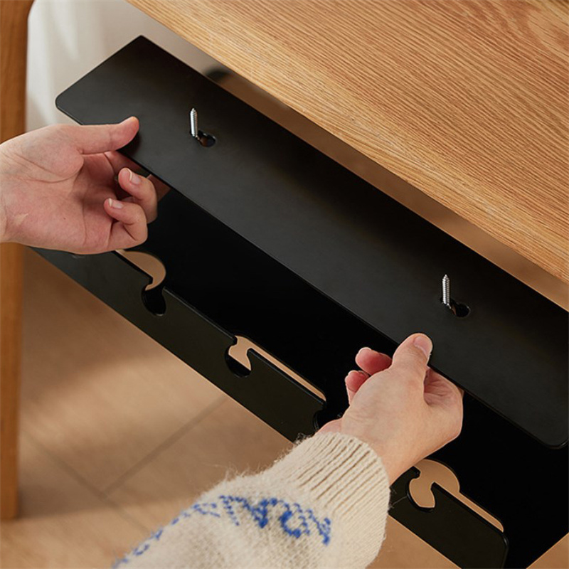 Cable Tray Under Desk - جديد* منظم كابلات تحت المكتب مع