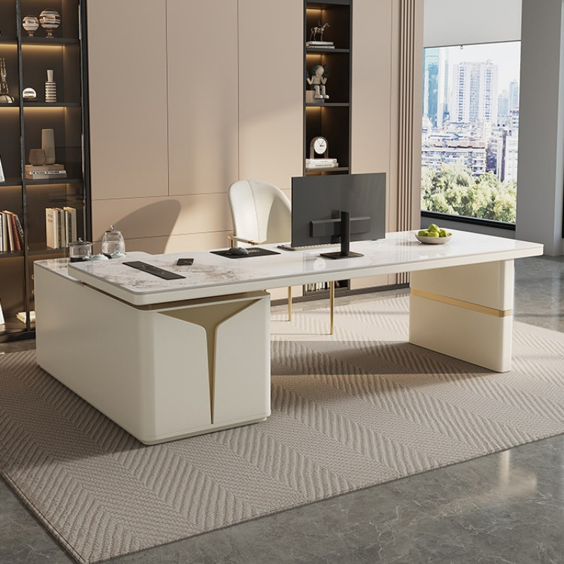 Office Furniture Com - مكتب مدير عصري متعدد الوظائف مع