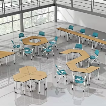 Office Furniture Commercial - طقم مكتب وكرسي للفصل الدراسي الأمريكي