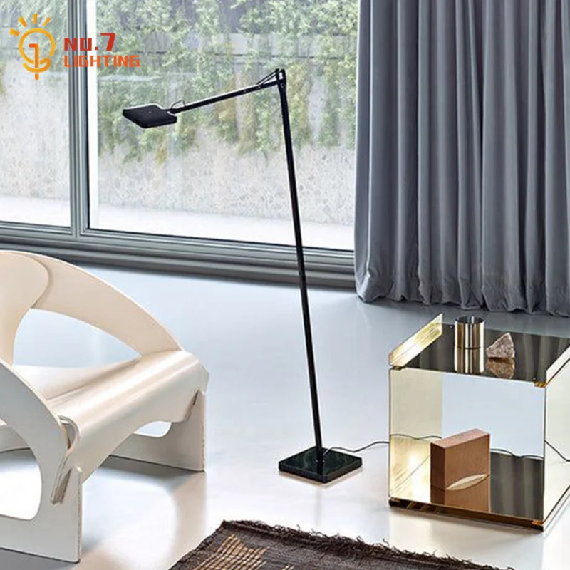 مصباح أرضي بذراع متأرجح صناعي  - مراجعة Floor Lamp Arched وسعره
