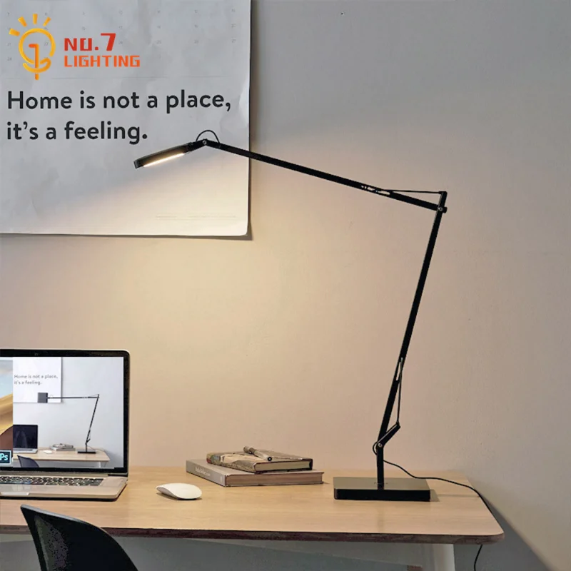 مصباح أرضي بذراع متأرجح صناعي  - مراجعة Floor Lamp Arched وسعره
