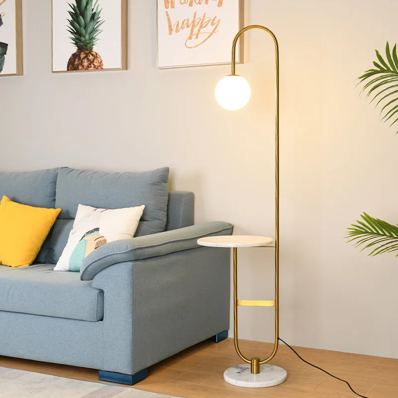 مصباح أرضي LED حديث لديكور الم - مراجعة Floor Lamp Arched وسعره