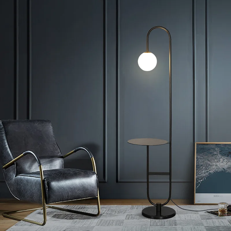 مصباح أرضي LED حديث لديكور الم - مراجعة Floor Lamp Arched وسعره