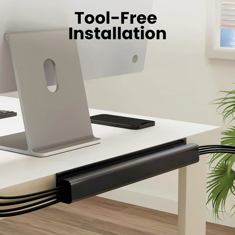 منظم كابلات مكتبي من Channel D - مراجعة Cable Tray Under Desk وسعره