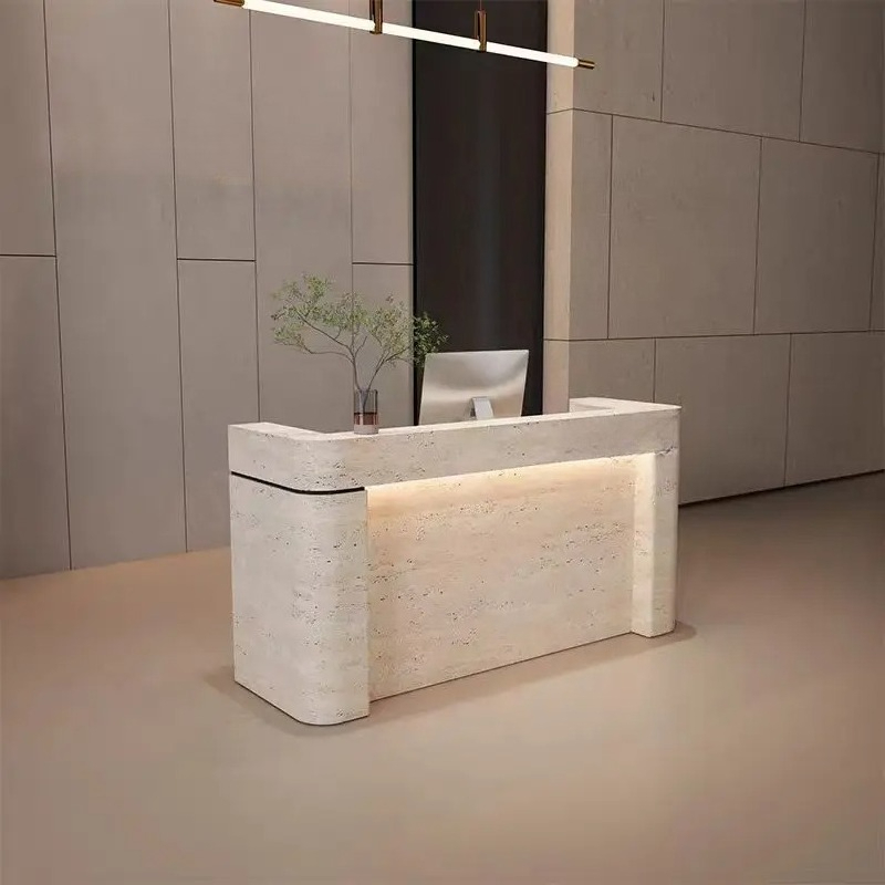 مكتب استقبال عصري بسيط وعملي،  - مراجعة Office Furniture Factory Shop وسعره