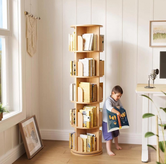 خزانة أطفال مكونة من 5 طبقات ط - مراجعة Bookshelf 5 Tier وسعره