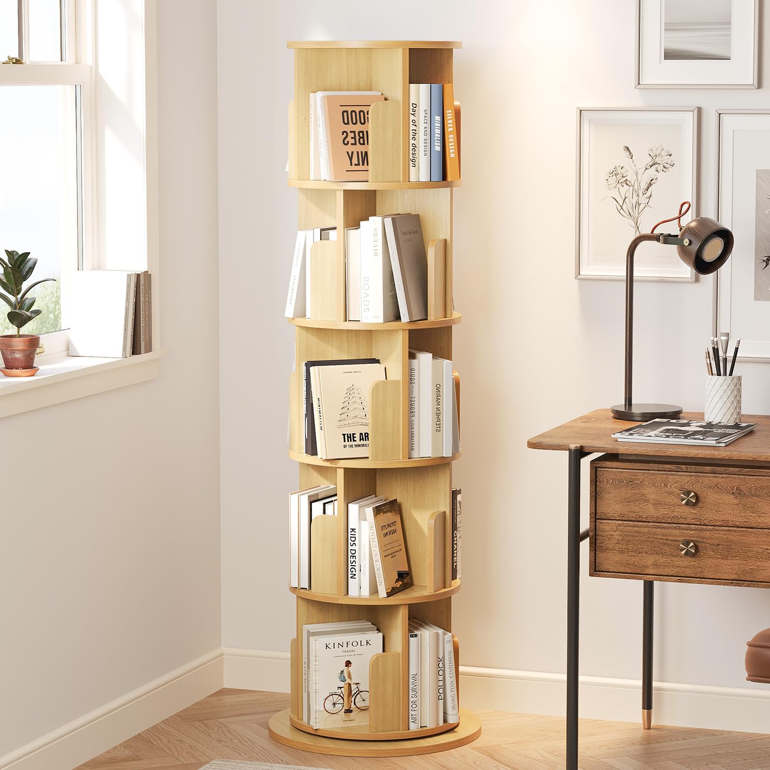خزانة أطفال مكونة من 5 طبقات ط - مراجعة Bookshelf 5 Tier وسعره