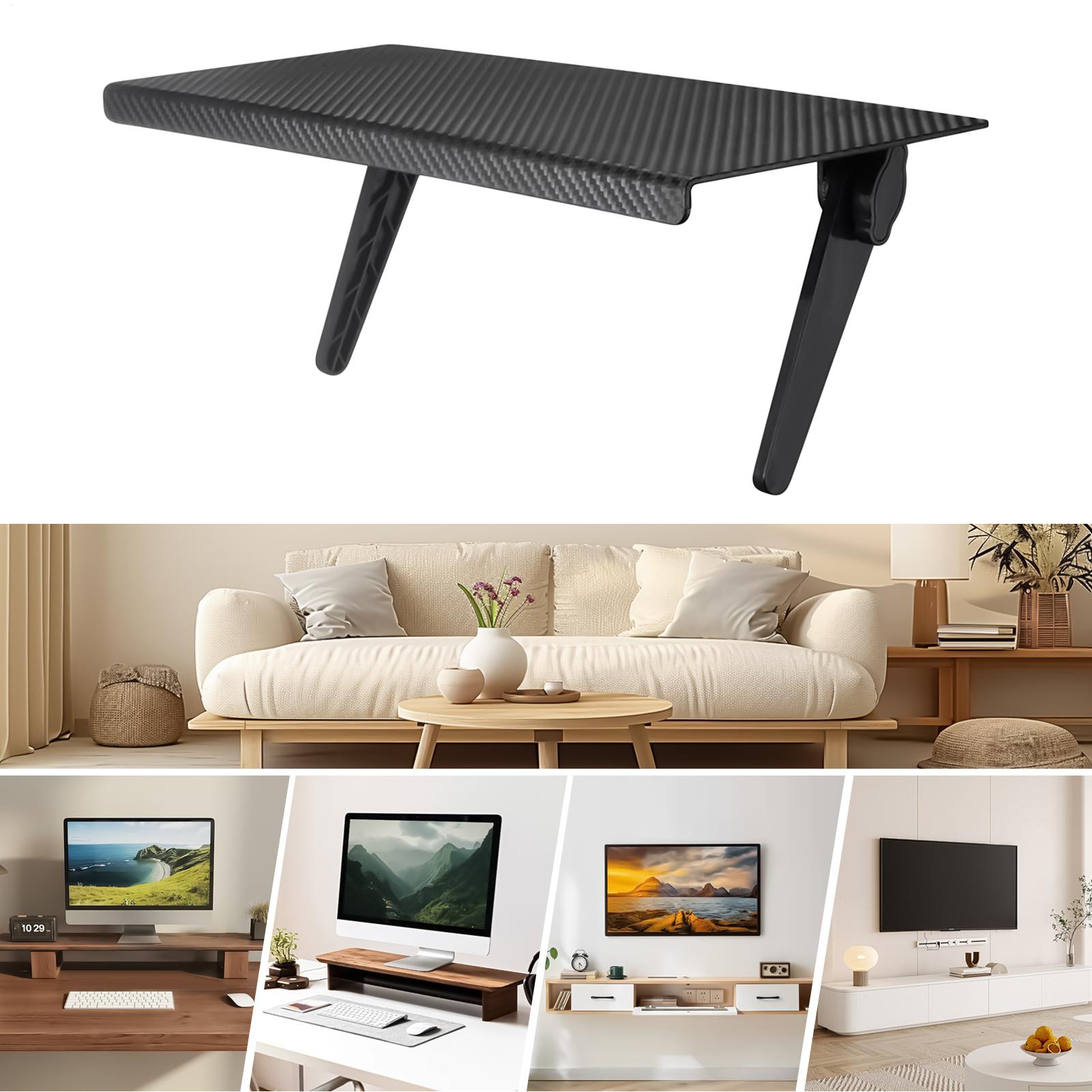 رف تلفزيون لصندوق الكابل 13 بو - مراجعة Adjustable Monitor Mount وسعره
