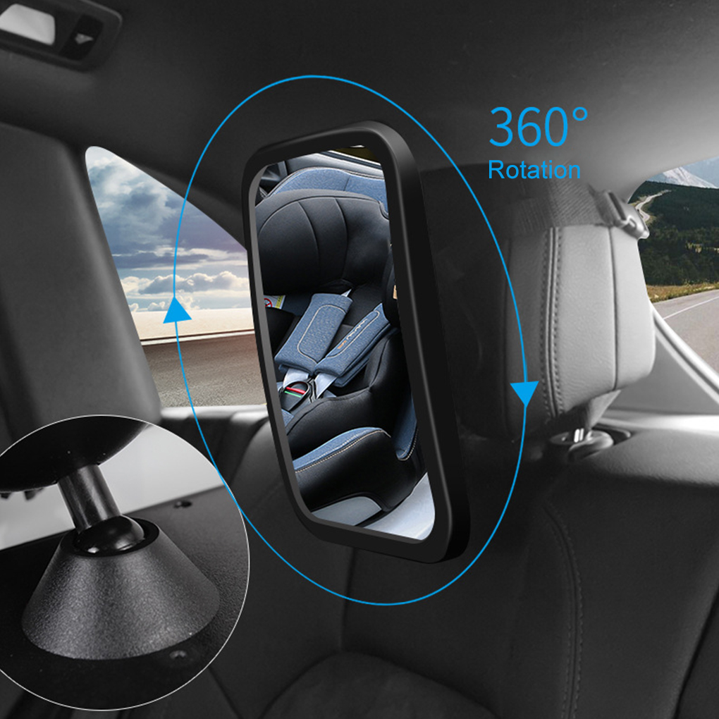 قابل للتعديل الطفل سيارة مرآة  - مراجعة Adjustable Monitor Mount وسعره