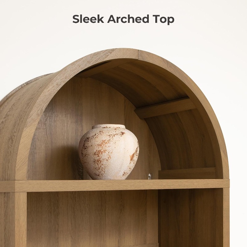 رف كتب SICOTAS بارتفاع 84.2 بو - مراجعة Bookshelf 5 Tier وسعره