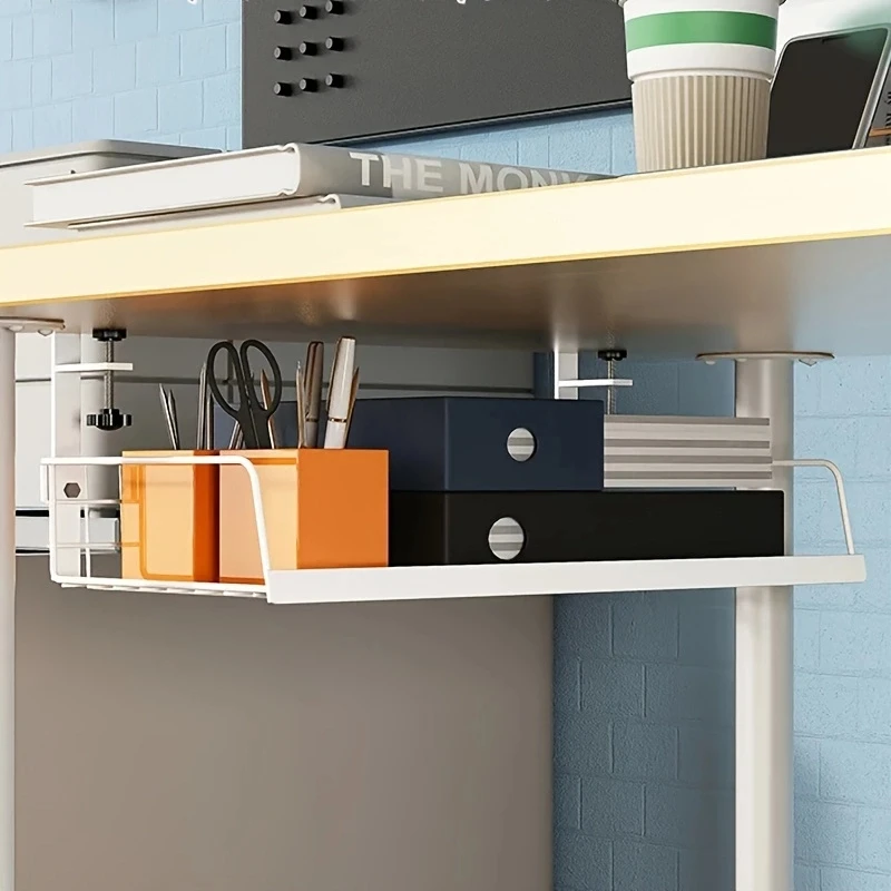 منظم كابلات تحت المكتب بدون حف - مراجعة Cable Tray Under Desk وسعره