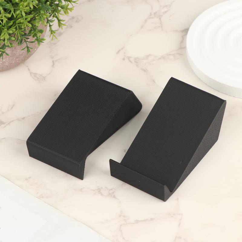 قطعتان من قاعدة حامل مكبر الصو - مراجعة Adjustable Monitor Mount وسعره