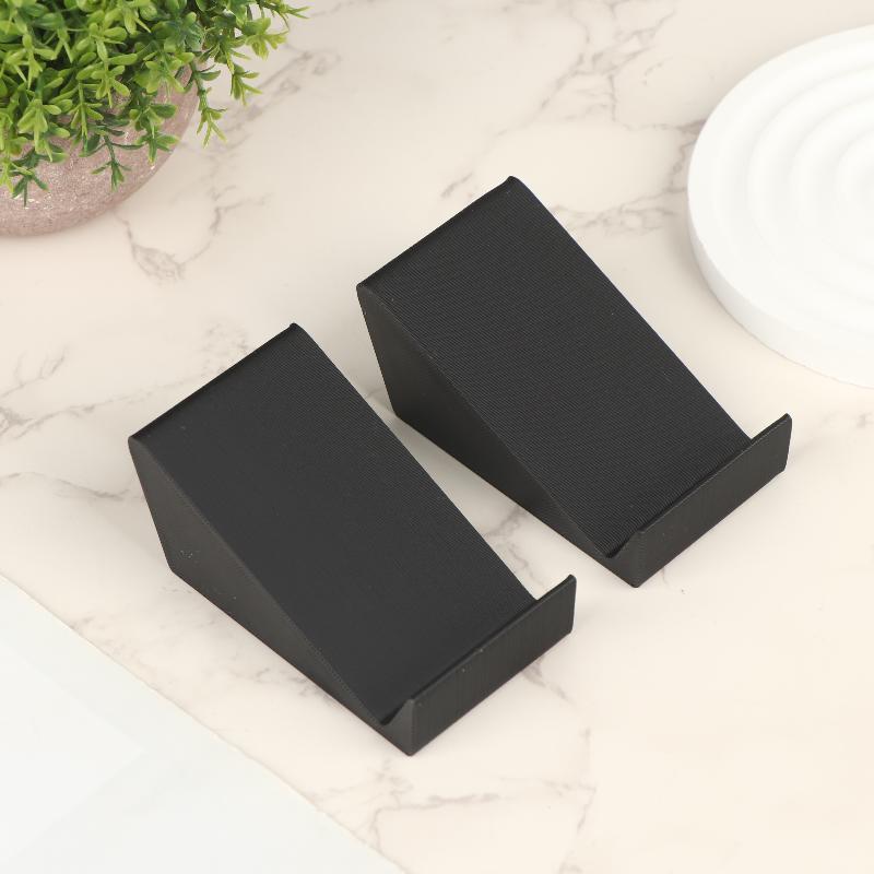 قطعتان من قاعدة حامل مكبر الصو - مراجعة Adjustable Monitor Mount وسعره