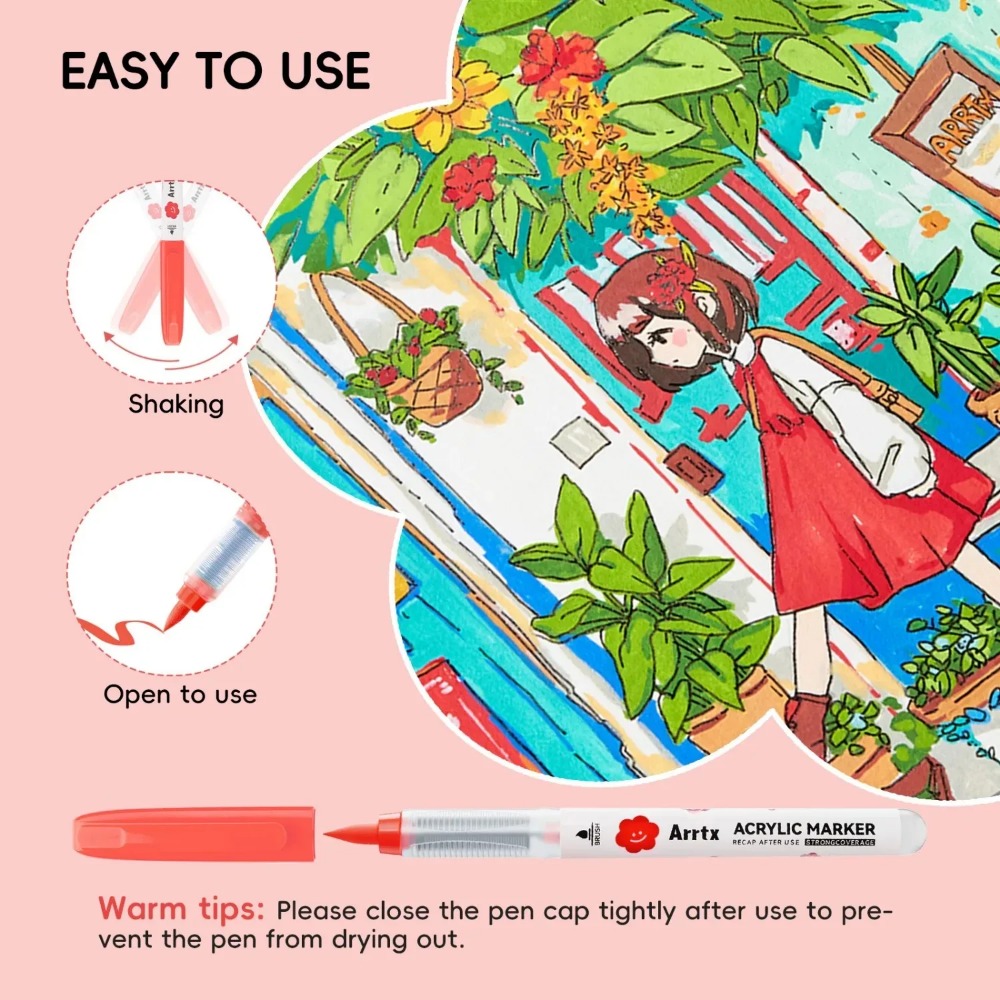 أقلام طلاء أكريليك كرتونية من  - مراجعة Copic Marker Classic وسعره