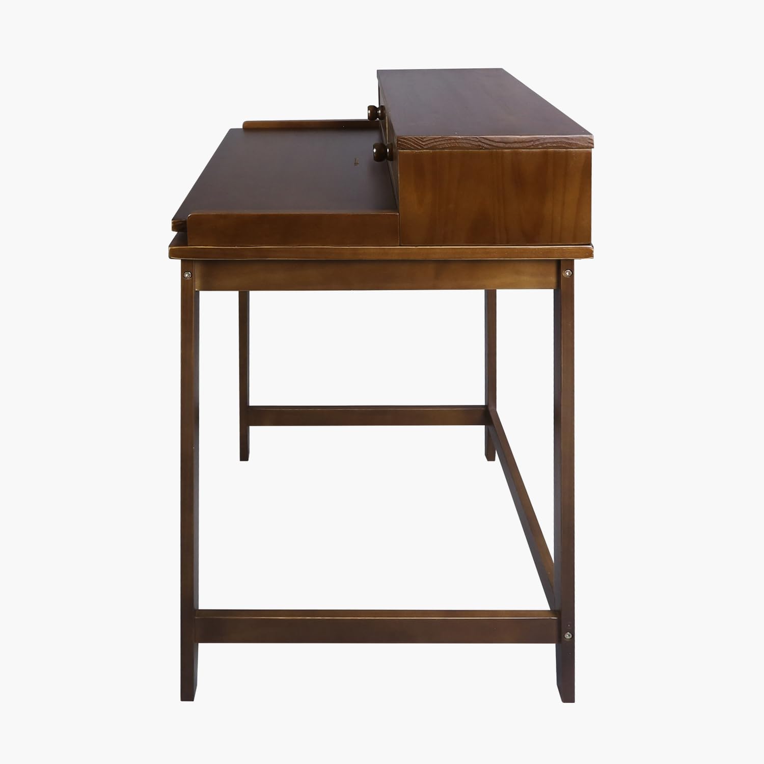 مكتب كمبيوتر بتصميم قروي مع رف - مراجعة Office X Furniture وسعره
