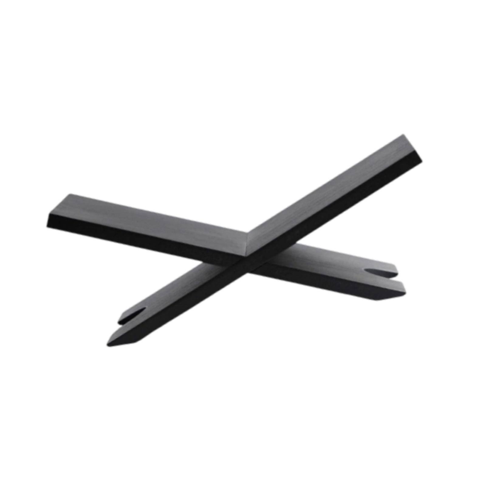 حامل كتب خشبي على شكل X، رف عر - مراجعة Office X Furniture وسعره