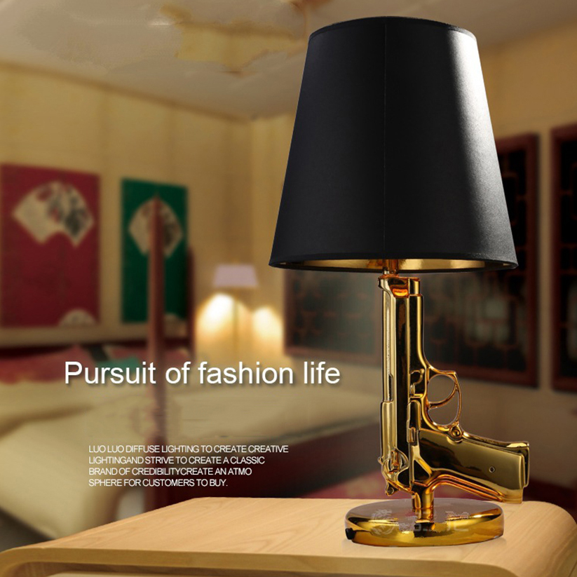 مصباح طاولة مكتبي مطلي بالذهب  - مراجعة Floor Lamp Arched وسعره
