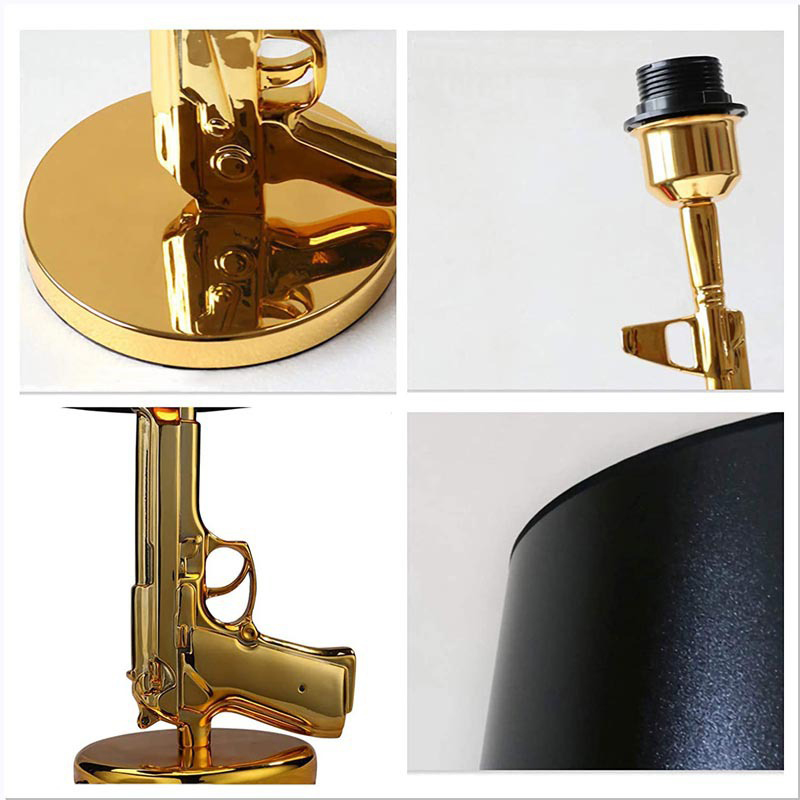 مصباح طاولة مكتبي مطلي بالذهب  - مراجعة Floor Lamp Arched وسعره