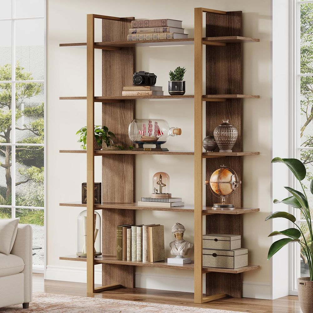 رف كتب بخمسة طبقات، مكتبة بوهو - مراجعة Bookshelf 5 Tier وسعره