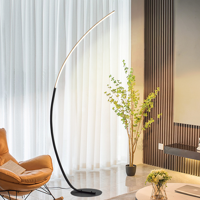 الشمال LED ركن ضوء مصابيح أرضي - مراجعة Floor Lamp Arched وسعره