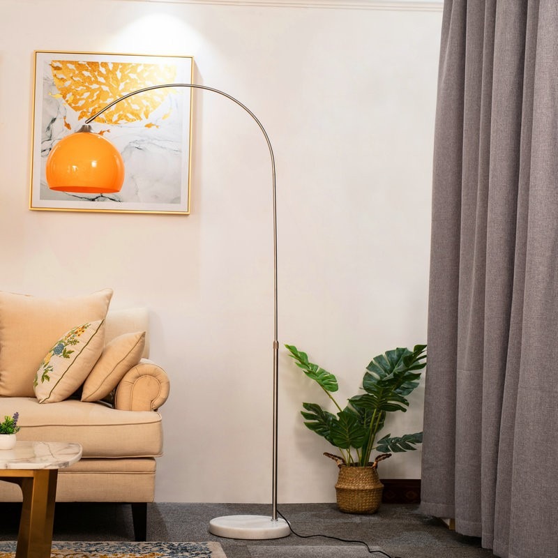 مصباح أرضي معدني قوسي صغير فاخ - مراجعة Floor Lamp Arched وسعره