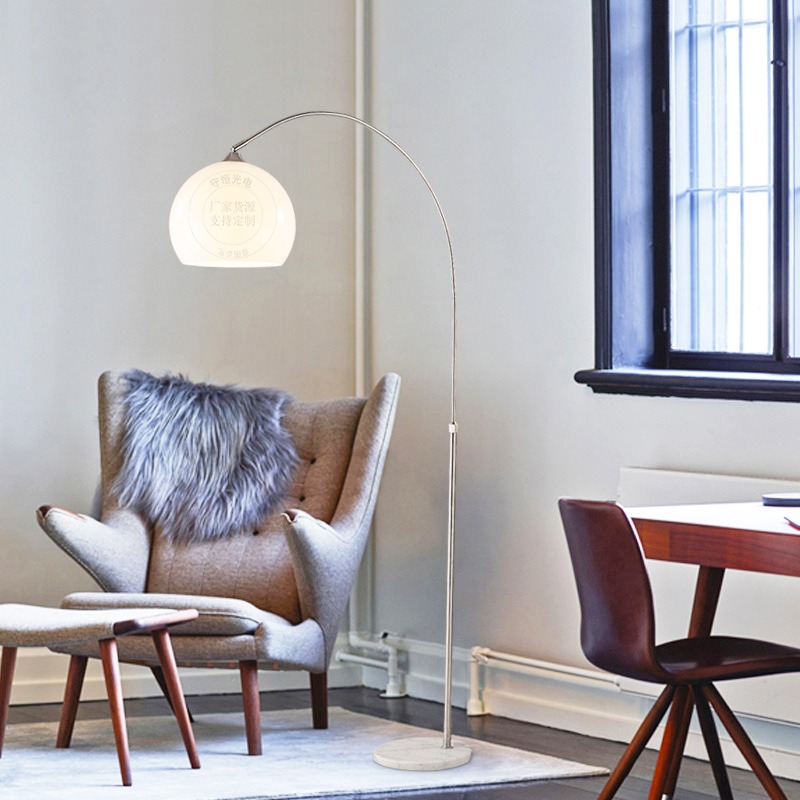 مصباح أرضي معدني قوسي صغير فاخ - مراجعة Floor Lamp Arched وسعره