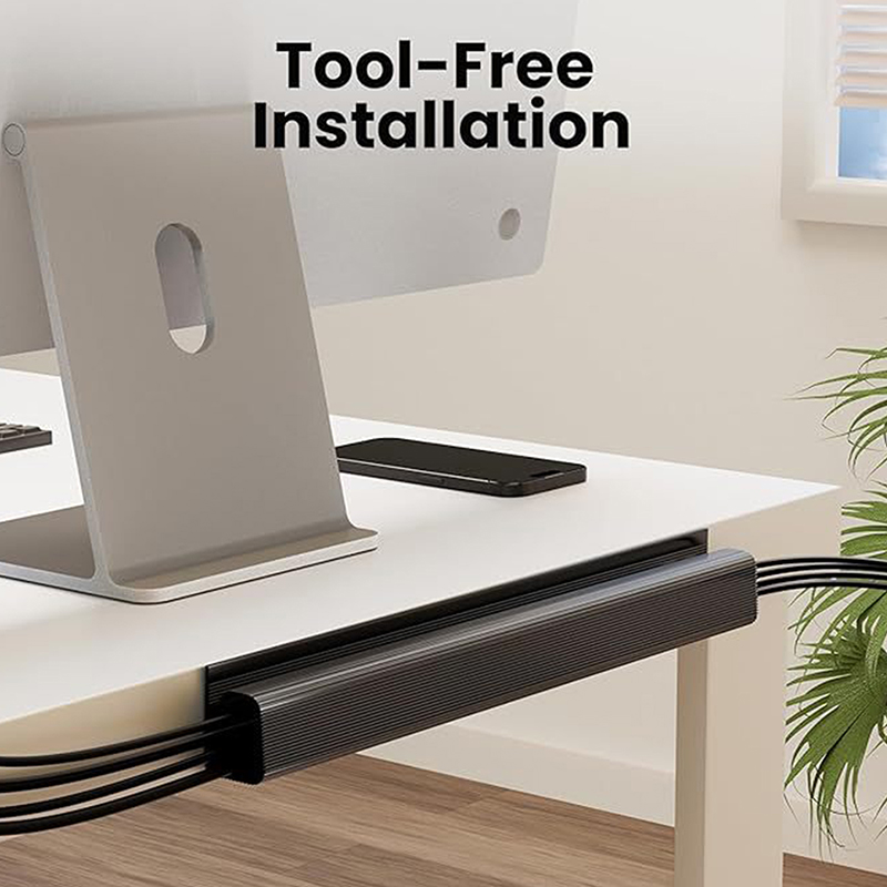 حامل كابلات تحت المكتب بطول 40 - مراجعة Cable Tray Under Desk وسعره