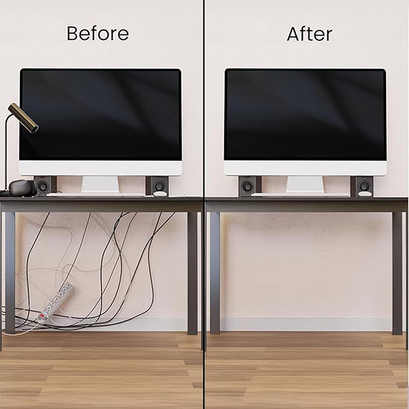 حامل كابلات تحت المكتب بطول 40 - مراجعة Cable Tray Under Desk وسعره
