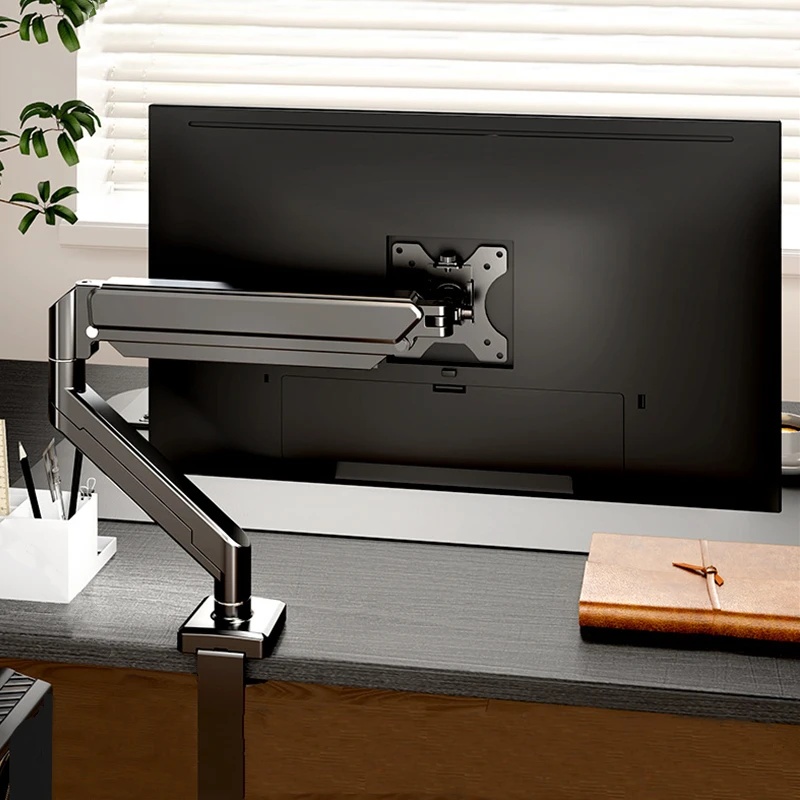 حامل شاشة أحادي عالمي يناسب ال - مراجعة Adjustable Monitor Mount وسعره