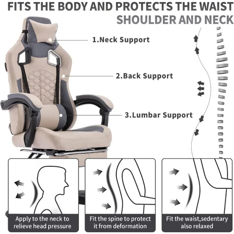Cadeira Ergonommeica Do Jogo D - مراجعة Office Furniture Com وسعره